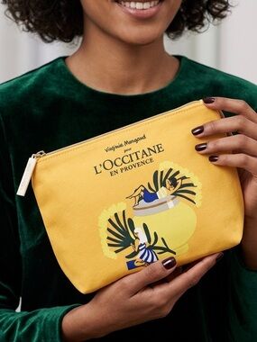 L'Occitane Cosmetic Travel Pouch